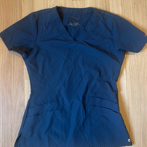 Barco women scrubs Navy Blue Women's Top size S - Picture 3 of 4